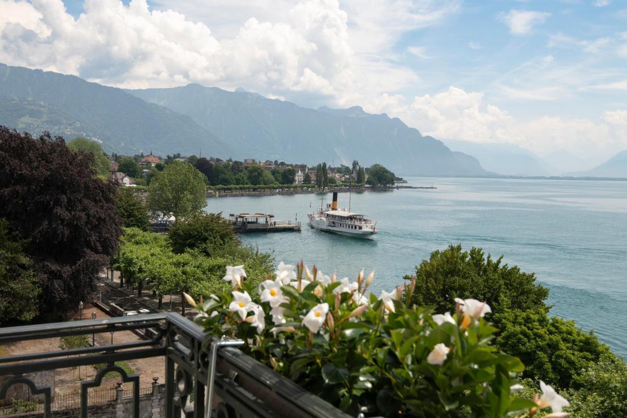 Hotel Des Trois Couronnes & Spa - The Leading Hotels Of The World Vevey Exterior foto