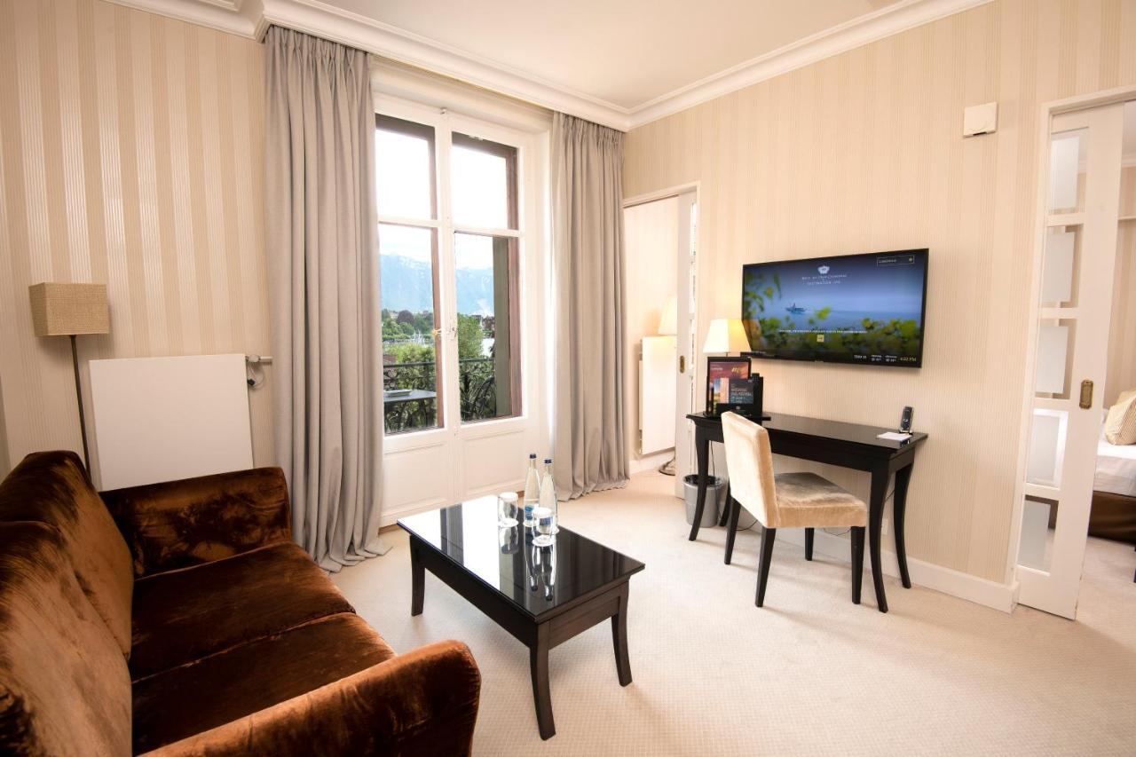 Hotel Des Trois Couronnes & Spa - The Leading Hotels Of The World Vevey Exterior foto