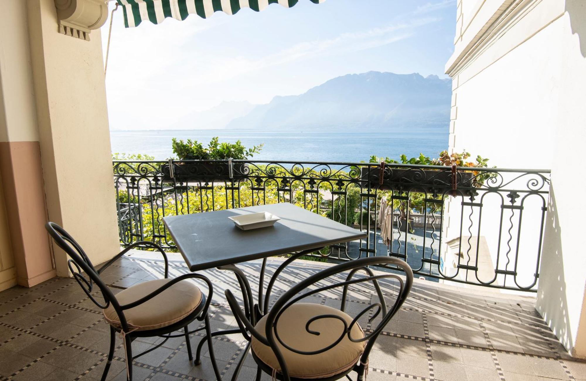 Hotel Des Trois Couronnes & Spa - The Leading Hotels Of The World Vevey Exterior foto