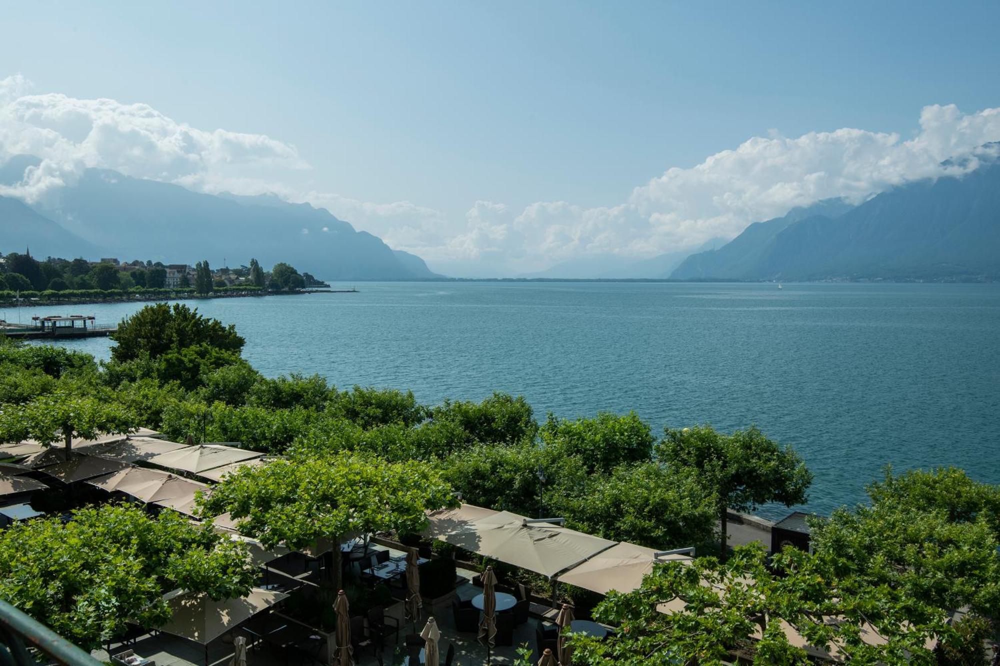 Hotel Des Trois Couronnes & Spa - The Leading Hotels Of The World Vevey Exterior foto