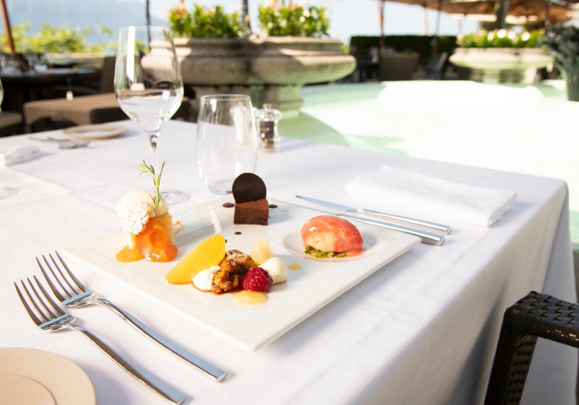 Hotel Des Trois Couronnes & Spa - The Leading Hotels Of The World Vevey Exterior foto