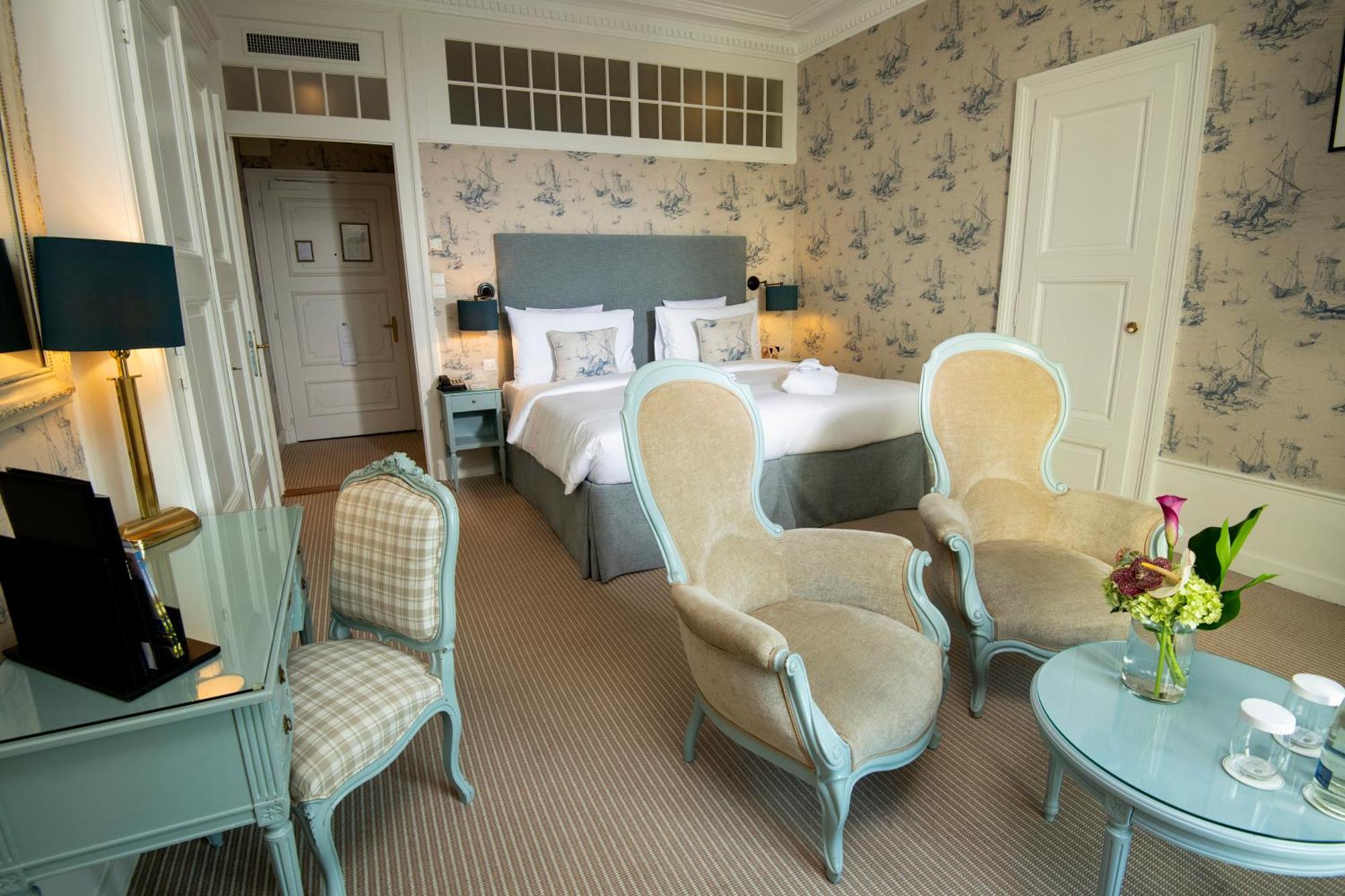 Hotel Des Trois Couronnes & Spa - The Leading Hotels Of The World Vevey Exterior foto