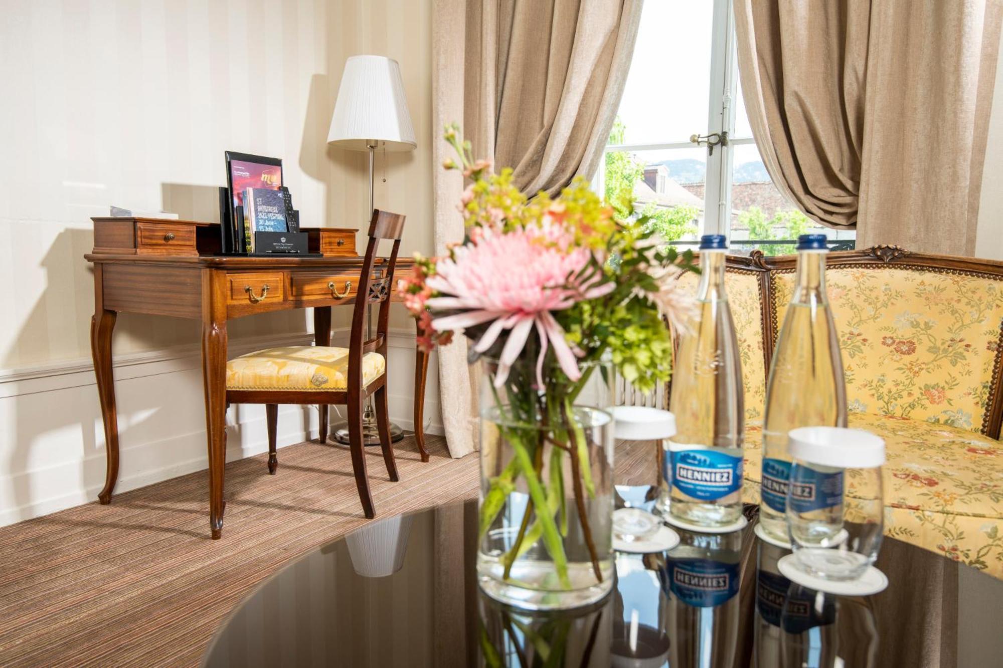 Hotel Des Trois Couronnes & Spa - The Leading Hotels Of The World Vevey Exterior foto