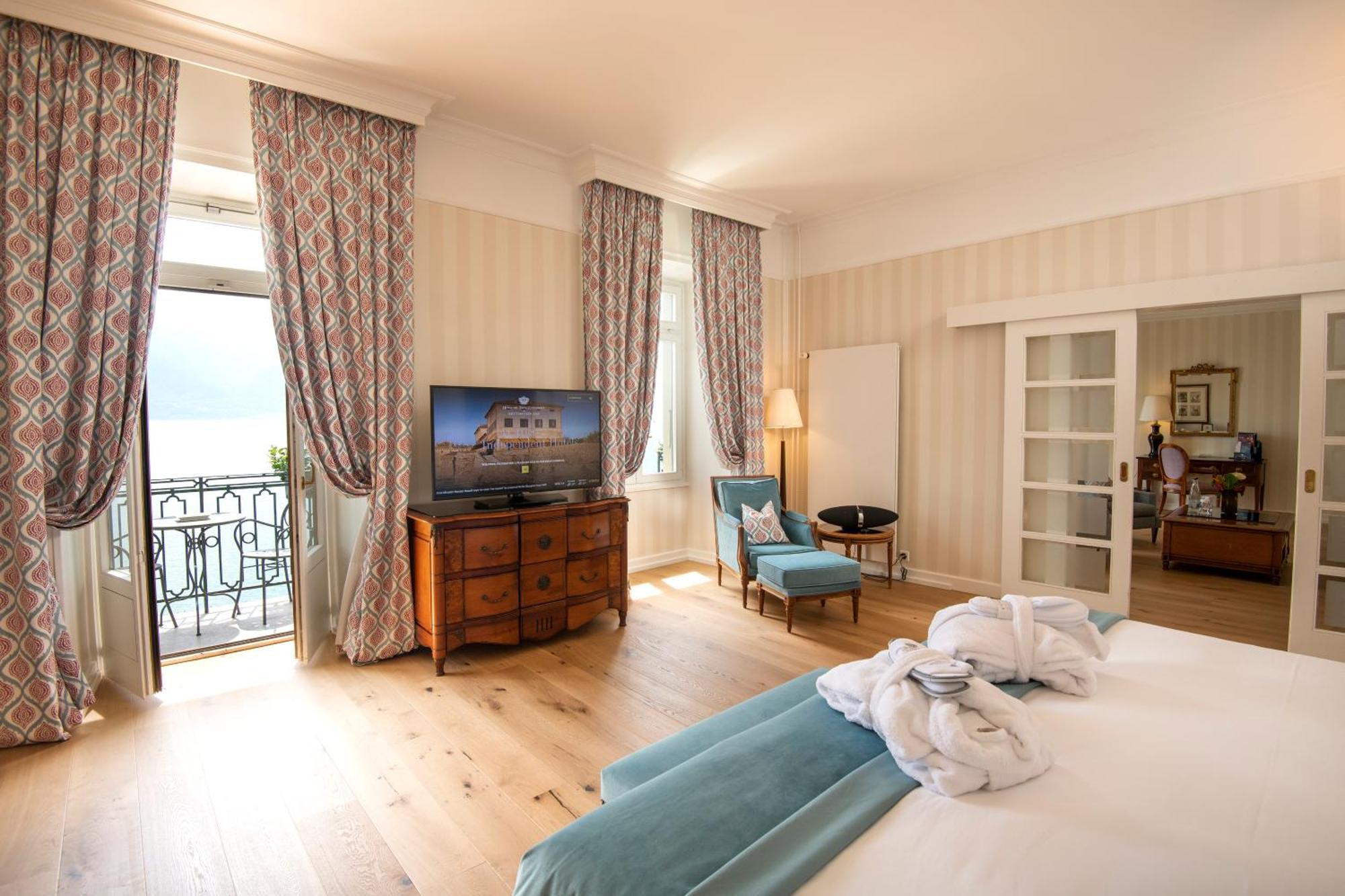 Hotel Des Trois Couronnes & Spa - The Leading Hotels Of The World Vevey Exterior foto