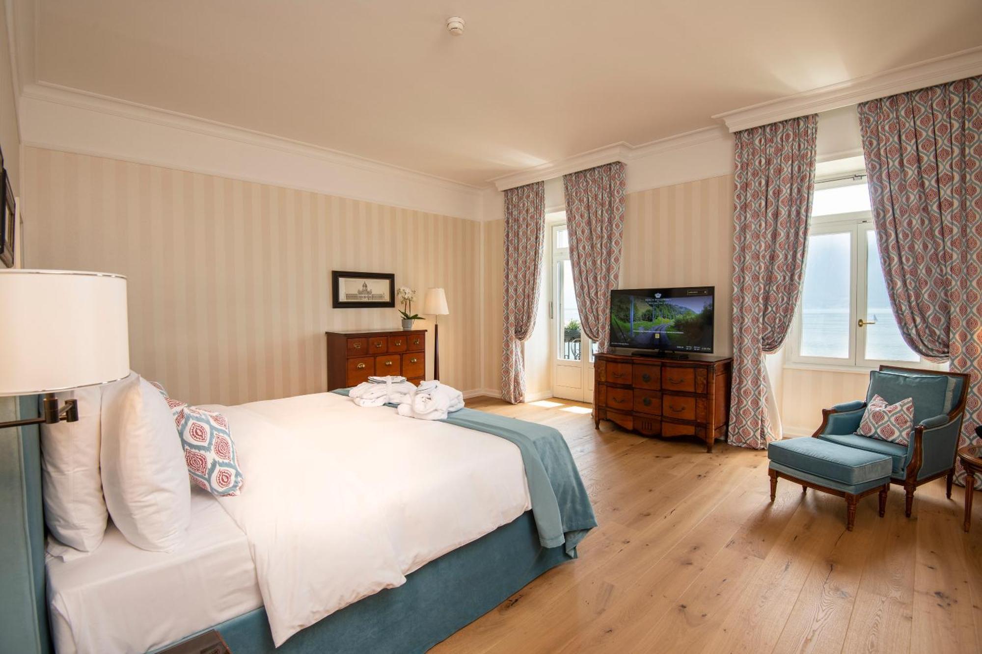 Hotel Des Trois Couronnes & Spa - The Leading Hotels Of The World Vevey Exterior foto