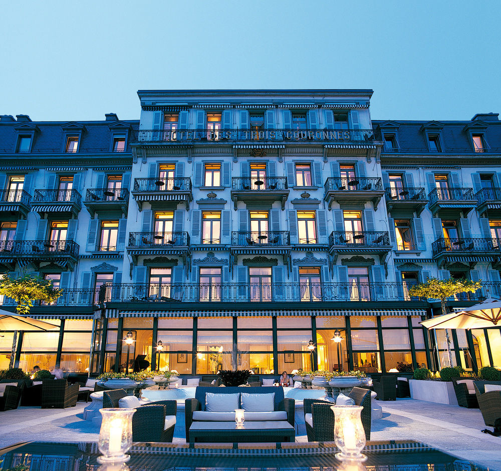 Hotel Des Trois Couronnes & Spa - The Leading Hotels Of The World Vevey Exterior foto